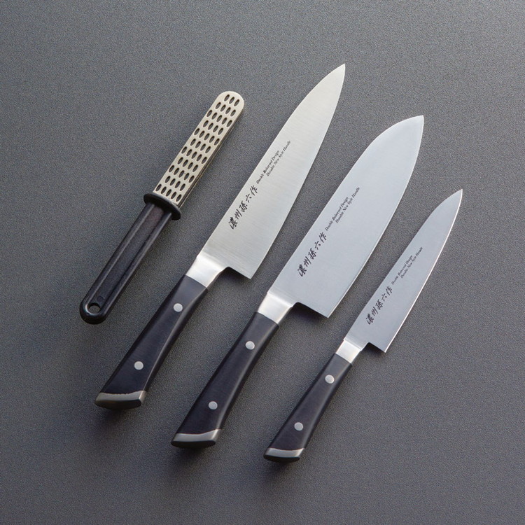 共口金料理包丁4点セット 濃州孫六作 包丁 150J(代引不可)【送料無料】|リコメン堂生活館