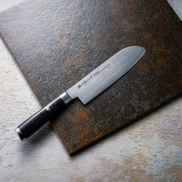 ダマスカス三徳包丁 濃州孫六作 包丁 250H(代引不可)【送料無料】｜リコメン堂生活館