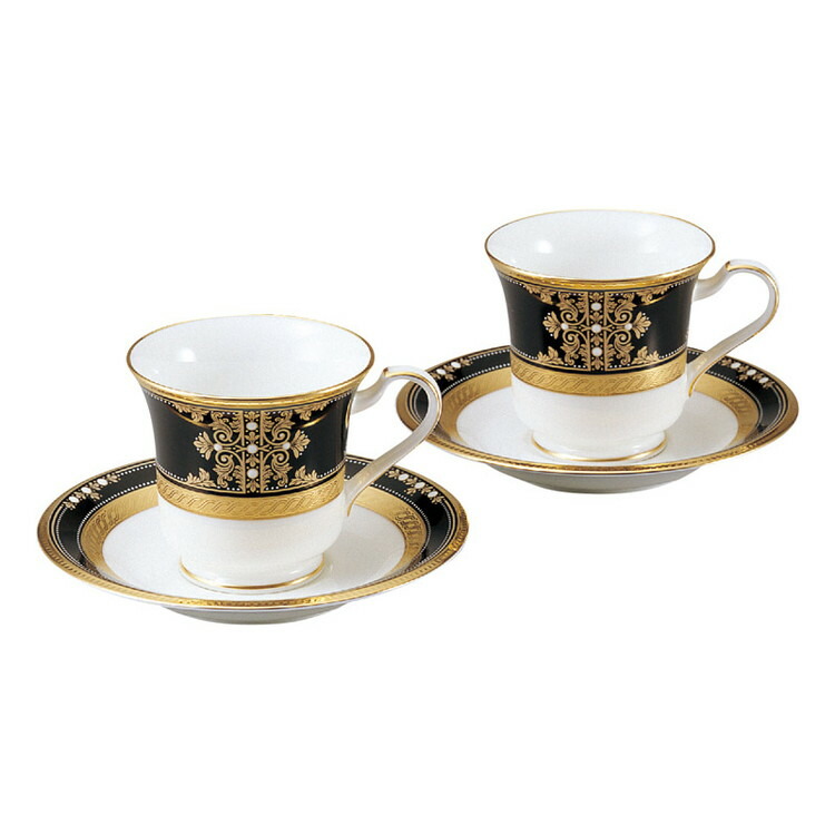 アメリカン碗皿ペアセット ノリタケ 洋陶器 4818/P59589(代引不可)【送料無料】