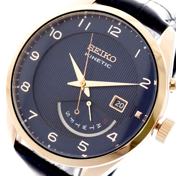 安い セイコー Seiko 腕時計 メンズ Srn062p1 キネティック Kinetic 自動巻き ネイビー ダークネイビー ネイビー 新しいコレクション Logisticegypt Com