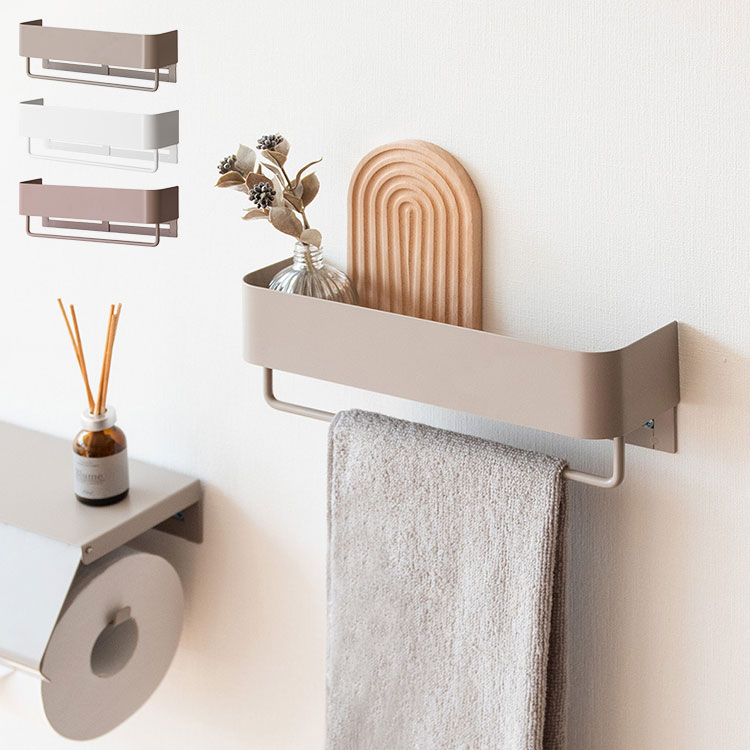 TEER (ティール) タオルハンガー　ピンク　タオルリング タオルハンガー TEER ティール くすみカラー かわいい おしゃれ タオルハンガー タオル掛け くすみカラー フェイスタオル バスタオル キッチン  トイレ サニタリー ハンガー 収納 ボトル収納(代引不可)送料無料 | リコメン堂インテリア館