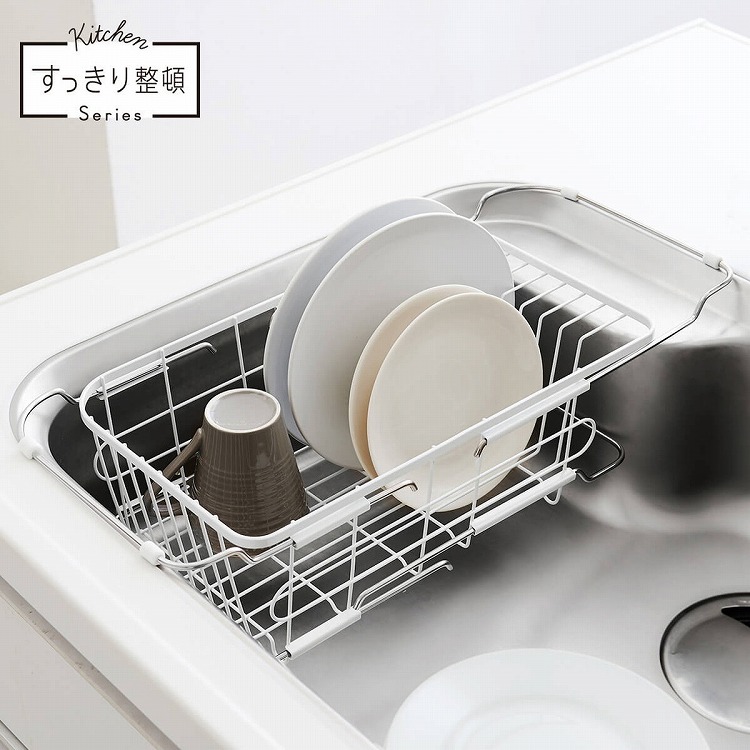 天馬 ファビエ スライド式2wayシンクバスケット すっきり整頓シリーズ Favie キッチン収納 シンプル おしゃれ