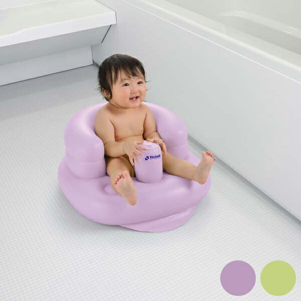 Richell Richell fluffy until the baby chair R Purple 7 months to about 2 ye