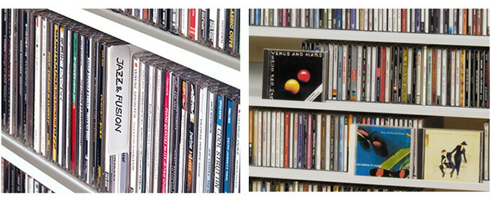 送料無料 Cdを飾りながら大量収納できる Cdストッカー Cdラック 大容量 収納家具 おしゃれ オークス Cdストッカー Cs540 W 代引不可 送料無料 リコメン堂生活館