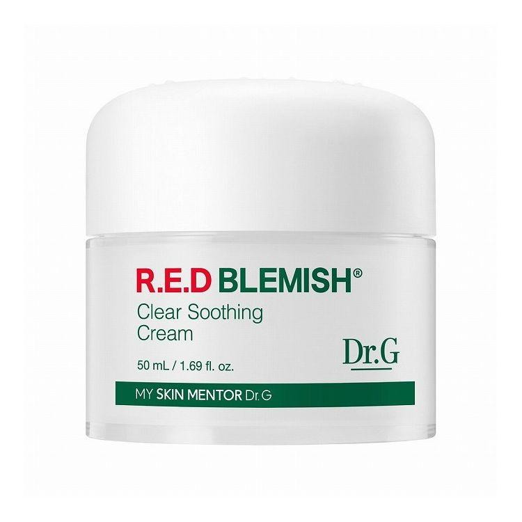 【単品5個セット】 Dr.G R.E.D BLEMISH クリアスージングクリーム 韓国コスメ 敏感肌 ジェルクリームウォータリーテクスチャー ベタつかない うるおいチャージ 水分パック 保湿成分【送料無料】