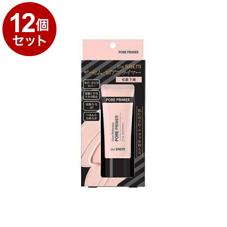 【単品12個セット】 theSAEM ザ・セム ポアプライマー 20G 韓国 韓国コスメ コスメ【送料無料】
