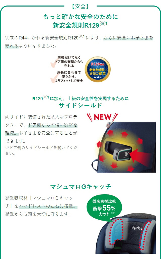 送料無料 チャイルドシート アップリカ 正規品 メーカー保証1年付き 10歳頃まで長く使えるチャイルドシート セーフティ Isofix 横幅調整 フォームフィット ベビーシート 10歳頃まで チャイルドシート 360 ジュニアシート 1歳頃から 正規品 メーカー保証1