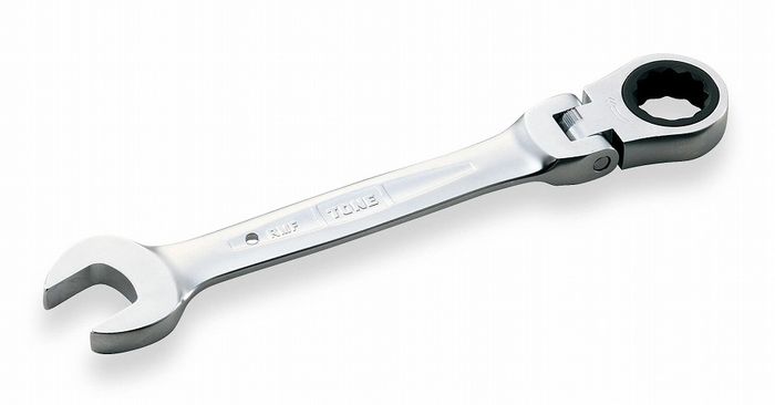前田金属工業 TONE(トネ) 首振ラチェットめがねレンチ 21mm RMF-21【送料無料】