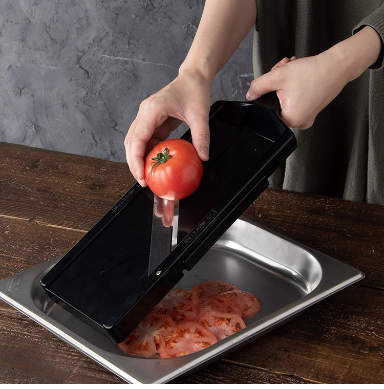 下村工業プログレードスーパーフードスライサーPG-607ブラックスライサーキッチン料理調理家事シンプルグレード