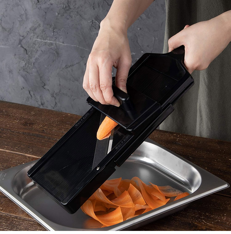 下村工業プログレードスーパーフードスライサーPG-607ブラックスライサーキッチン料理調理家事シンプルグレード