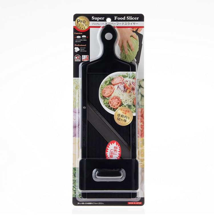 下村工業プログレードスーパーフードスライサーPG-607ブラックスライサーキッチン料理調理家事シンプルグレード