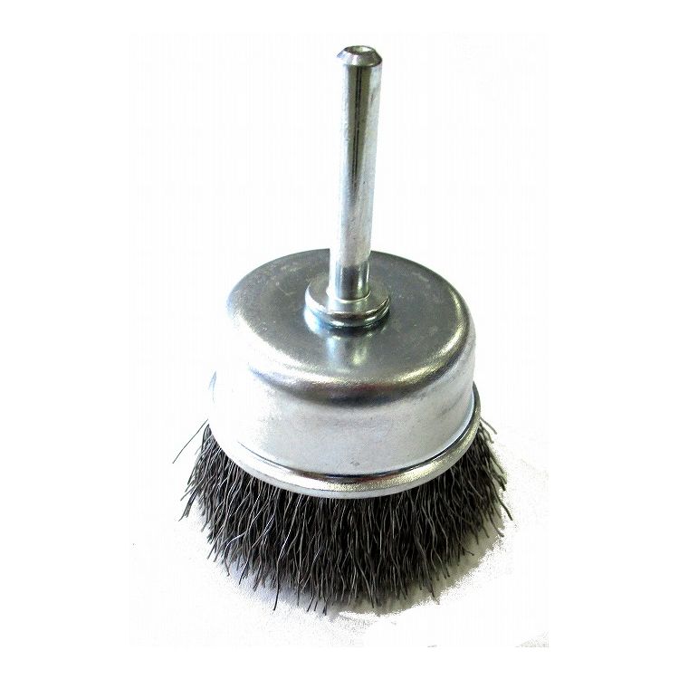 軸付カップブラシ 鋼線 直径50mm 憧れ 軸付カップブラシ 鋼線 直径50mm 憧れ