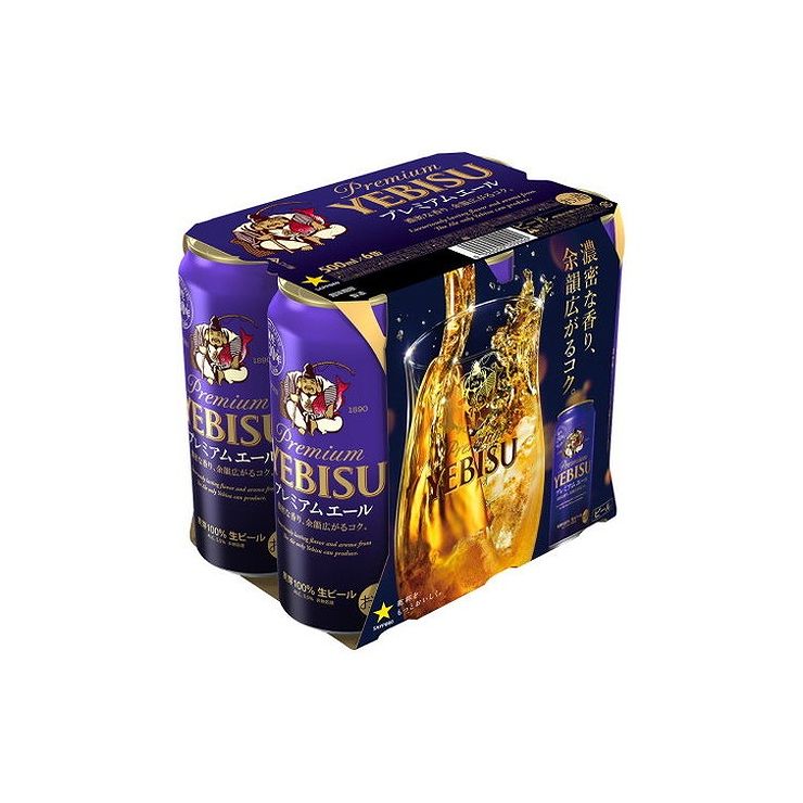 送料無料 お酒 まとめ買い サッポロビール 株 X4個セット ヱビス プレミアムエール 6缶パック ビール 500x6 X4個セット まとめ セット まとめ売り セット売り セット買い お酒 アルコール まとめ買い サッポロビール 株 ヱビス プレミアムエール 6缶パック