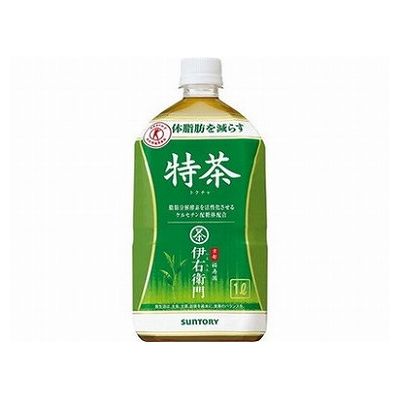 【12個セット】 サントリー 伊右衛門 特茶 1L x12(代引不可)【送料無料】