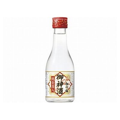 清酒 松竹梅 御神酒 純金箔入 180ml(代引不可)
