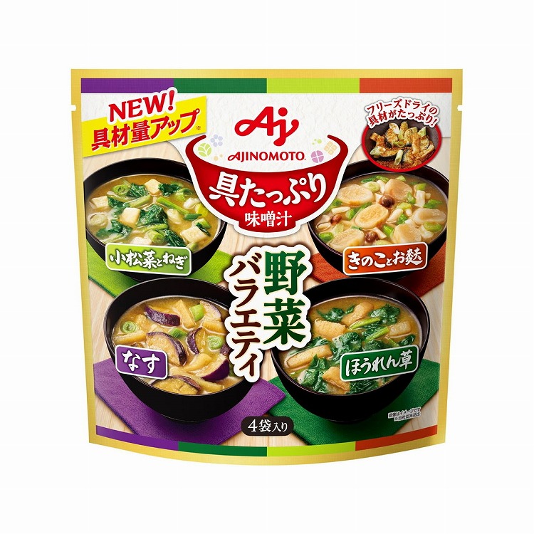 楽天市場】和光堂 スープセレクション 4種の具材のお味噌汁(10袋入) 12