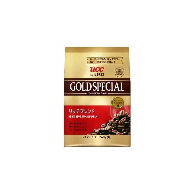 【単品12個セット】 UCC ゴールドスペシャル リッチブレンド SAP 240g(代引不可)【送料無料】|リコメン堂生活館