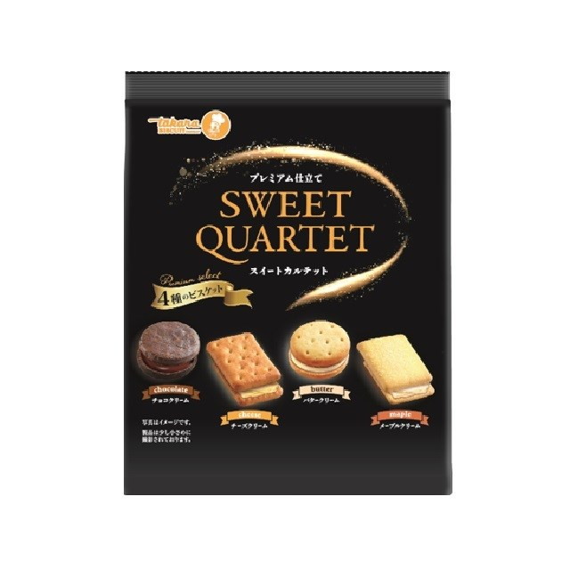 【単品16個セット】 宝製菓 スイートカルテット 127g(代引不可)【送料無料】