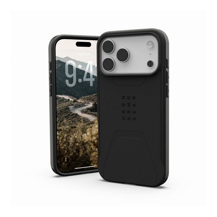 URBAN ARMOR GEAR iPhone 17 ProMax 2025対応耐衝撃ケース CIVILIAN MAGSAFE ブラック UAG-IPH25LA-CMS-BK(代引不可)【送料無料】