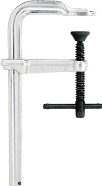 TRUSCO Lクランプ強力型 最大口開400mmX深さ120mm【GKLB400】(クランプ・バイス・L型クランプ)【送料無料】