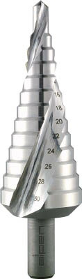 ALPEN 2枚刃スパイラルステップドリル 37mm ハイス 72200729【送料無料】