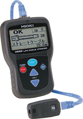 ＨＩＯＫＩ ＬＡＮケーブルハイテスタ【3665】(計測機器・電気測定器)【送料無料】｜リコメン堂生活館