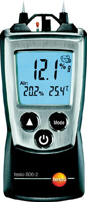 テストー ポケットライン材料水分計 ＴＥＳＴＯ606&minus;2 温湿度計測機能付【TESTO-606-2】(計測機器・水質・水分測定器)【送料無料】｜リコメン堂生活館