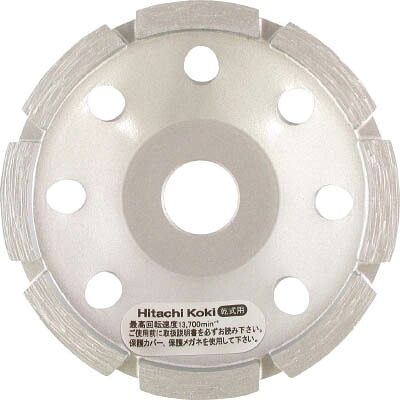 日立 ダイヤモンドカップホイール 100mm シングルタイプ 324583【送料無料】