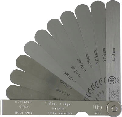 ＤＩＡ ＪＩＳ規格すきまゲージ75Ａ25【75A25】(測定工具・ゲージ)【送料無料】