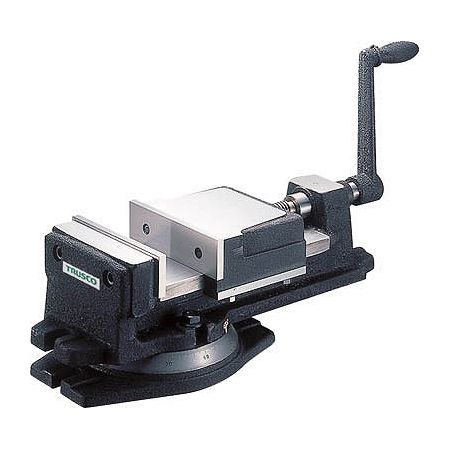 TRUSCO K型ミーリングバイス 回転台付き 200mm KV200【送料無料】