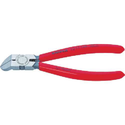 KNIPEX 7211-160 プラスチック用ニッパー 45度 7211160【送料無料】