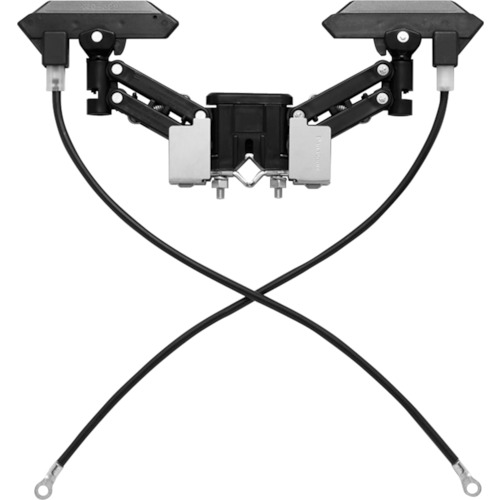 Panasonic 集電アーム 平型接続端子付 タンデム型 角棒用 DH56941K1【送料無料】