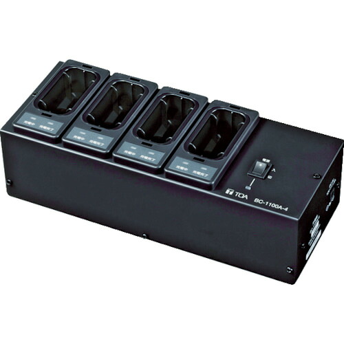 TOA ワイヤレスガイド用充電器 4台用 BC1100A4【送料無料】|リコメン堂生活館