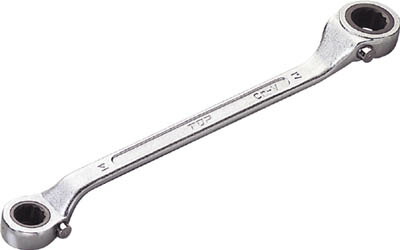 ＴＯＰ ラチェットメガネレンチ 10Ｘ13ｍｍ【RW-1013】(レンチ・スパナ・プーラ・ラチェットレンチ)【送料無料】