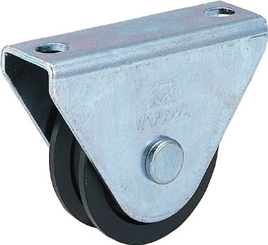 ＭＫ 枠付重量車 120ｍｍ Ｖ型【C-1000-120】(建築金物・工場用間仕切り・戸車)【送料無料】｜リコメン堂生活館 8,253円