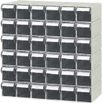 サカセ ビジネスカセッター Ｓタイプ Ｓ111×36個セット品【S-S111】(工場用保管設備・小型パーツケース)【送料無料】 13,425円