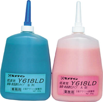 セメダイン メタルロックＹ618ＬＤ 600ｇセット【AY-101】(接着剤・補修剤・接着剤2液タイプ)【送料無料】