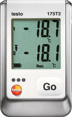 テストー 温度データロガ内蔵1チャンネル＋外付1チャンネル【TESTO175-T2】(計測機器・温度計・湿度計)【送料無料】