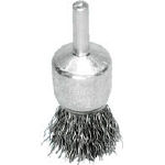 バーテック 軸付クリンプ型エンドブラシＳＵＳ0．35【3754000】(研削研磨用品・軸付ブラシ)【送料無料】