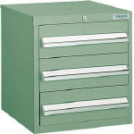 ＴＲＵＳＣＯ ＬＶＲ型キャビネット 392Ｘ412ＸＨ420 引出3段 ＧＮ【LVR-424 GN】(工場用保管設備・キャビネット)【送料無料】｜リコメン堂生活館 29,101円