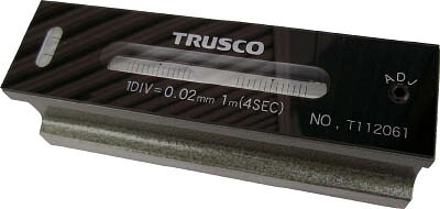 ＴＲＵＳＣＯ 平形精密水準器 Ｂ級 寸法200 感度0．05【TFL-B2005】(測定工具・スコヤ・水準器)【送料無料】