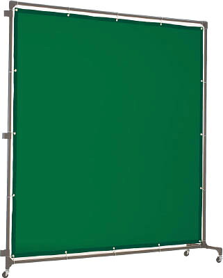 ＴＲＵＳＣＯ 溶接遮光フェンス 2020型接続 深緑【YFAS-DG】(溶接用品・溶接遮光フェンス)【送料無料】