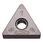 京セラ 旋削用チップ コーティングＣＢＮ ＫＢＮ25Ｍ【TNGA160404S01225ME KBN25M】(旋削・フライス加工工具・チップ)【送料無料】
