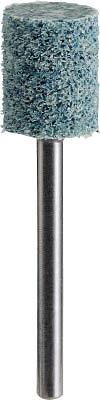 TRUSCO ナイロンミニフラップ ハード Φ10 緑色 #600 10個入【SN1013600】(研削研磨用品・ナイロン軸付ホイール)【送料無料】