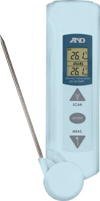Ａ＆Ｄ 防水型放射温度計【AD5612WP】(計測機器・温度計・湿度計)【送料無料】