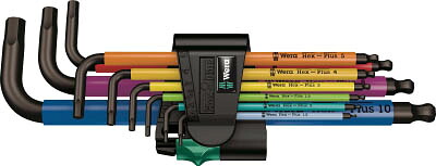 Ｗｅｒａ 950ＳＰＫＬ／9ＳＭＮ マルチカラーヘックスキーセット【73593】【送料無料】
