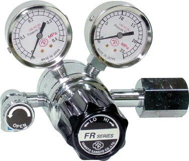 分析機用二段圧力調整器 ＦＲ－1Ｂ【FR1BTRC11】(溶接用品・ガス調整器)【送料無料】
