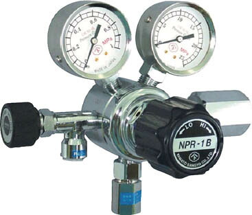 分析機用圧力調整器 ＮＰＲ－1Ｂ【NPR1BTRC11】(溶接用品・ガス調整器)【送料無料】