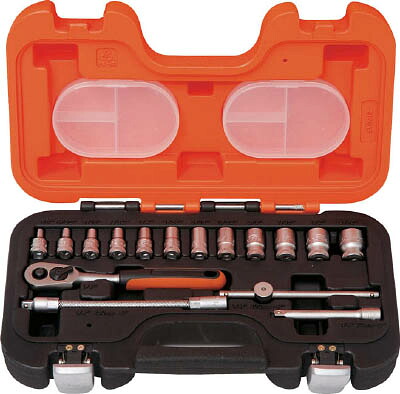 バーコ インチソケットセット 1／4 差込角6．35ｍｍ【S160AF】(レンチ・スパナ・プーラ・ソケットレンチセット)【送料無料】