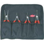 ＫＮＩＰＥＸ 4本組 スナップリングプライヤー【1957】(ペンチ・ニッパ・スナップリングプライヤー)【送料無料】